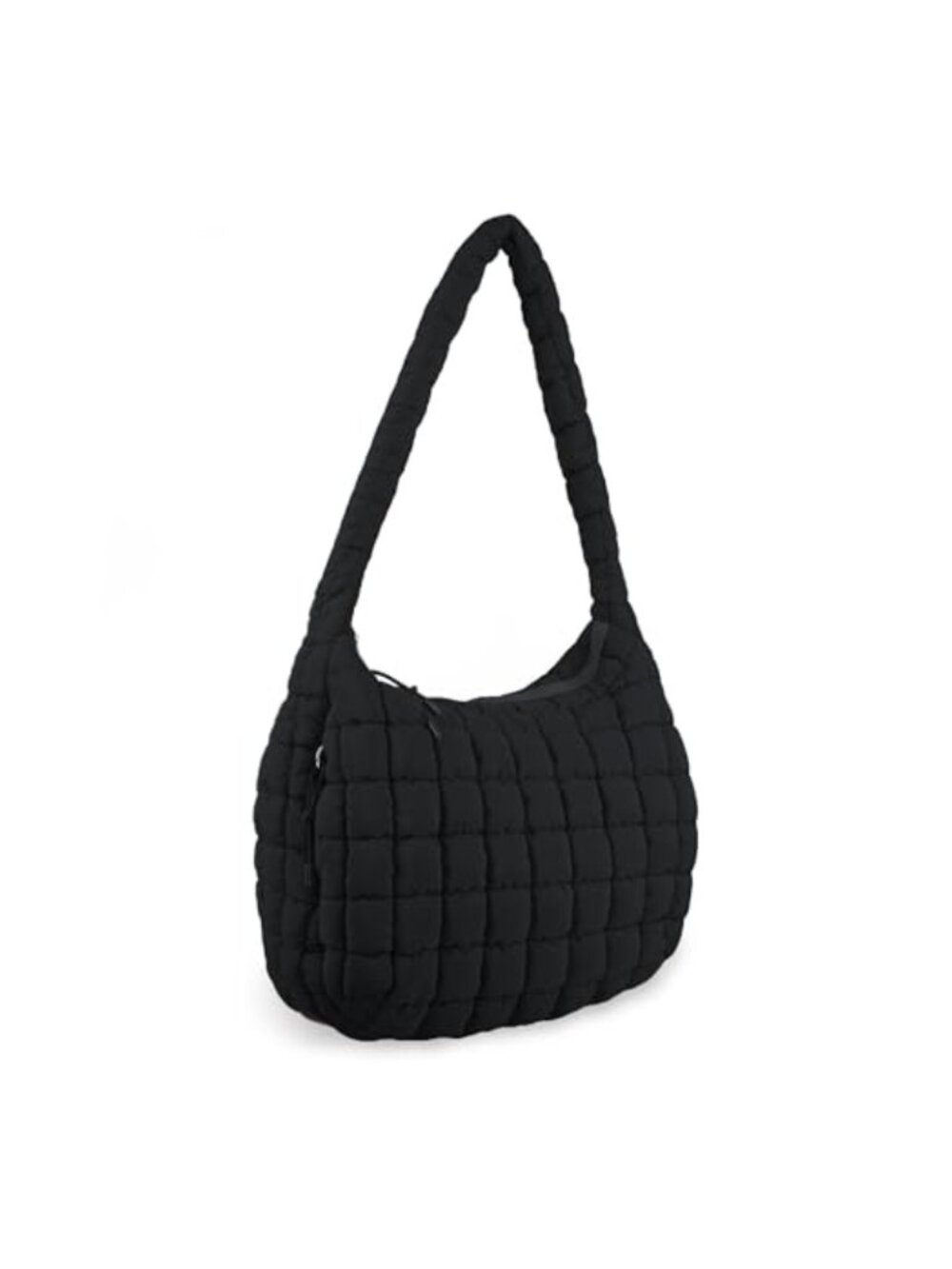 Quilted Puffer Tote Bag Nylon Crossbody Shoulder Hobo Large Lightweight